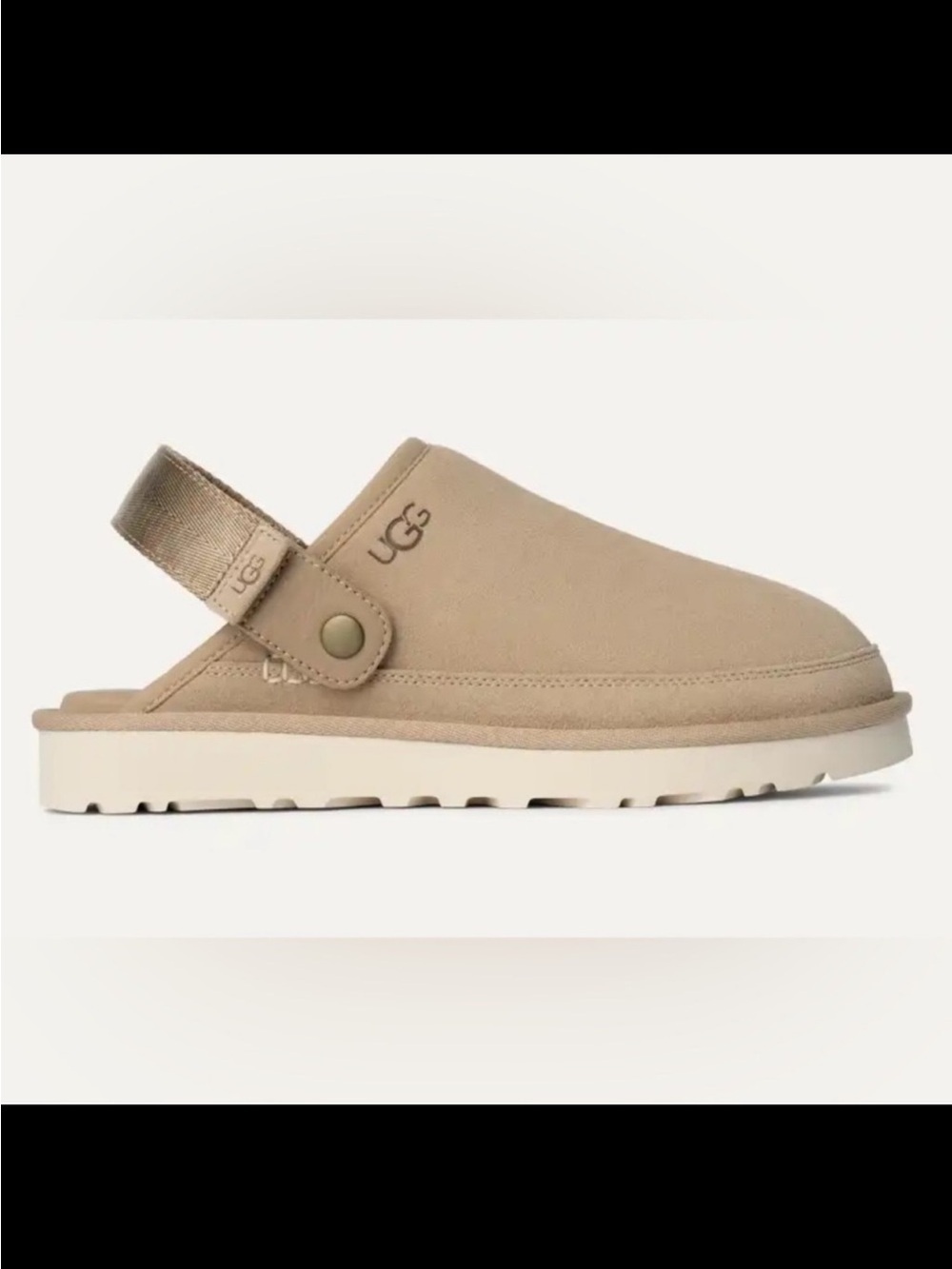 UGG Men’s Goldencoast Clogs II in Sand / Light Tan NWOB